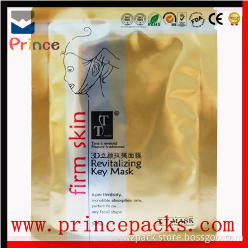 facial mask bag, facial mask packaging, good quality